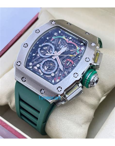 richard miller green|richard mille green band.